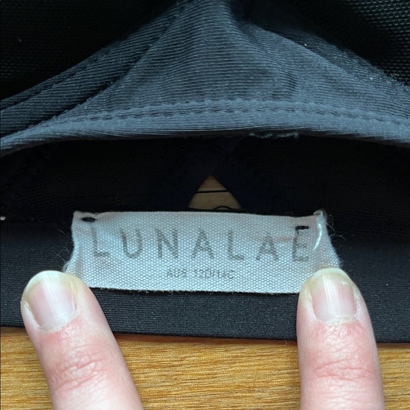 Women's Black Swimsuit/Polewear/Intimate Top with Sheer Mesh and Built in Bra - Picture 2 of 4